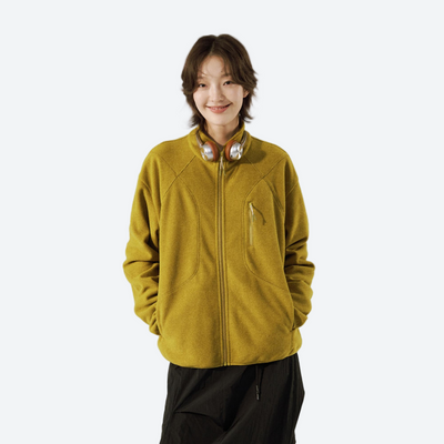 Hex Honeycomb Fleece Jacket - Unisex