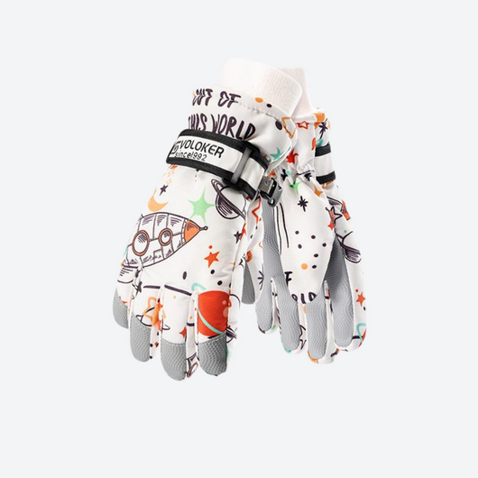 Cosmo Kids' Full-Finger Snow Gloves