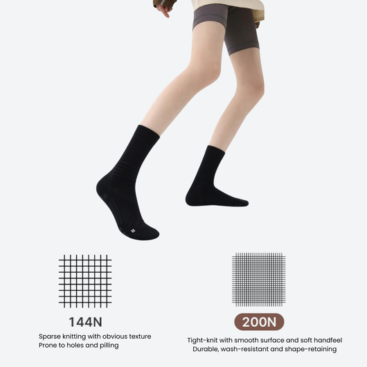 Merino Wool Socks – 3D Massage, Machine Washable