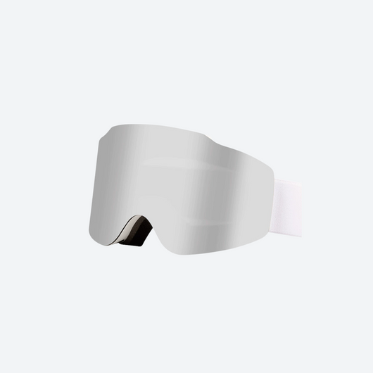 Aurora White Cylindrical Goggles