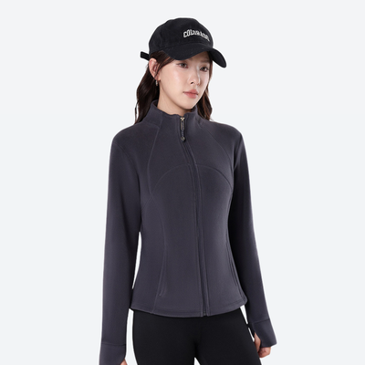 Plush Women's Slim Fit Fleece Jacket