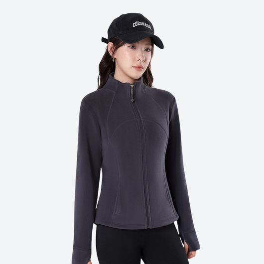 Plush Women's Slim Fit Fleece Jacket