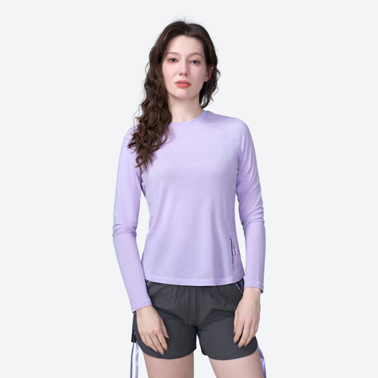 Merino Wool Quick-Dry Base Layer Top – Female