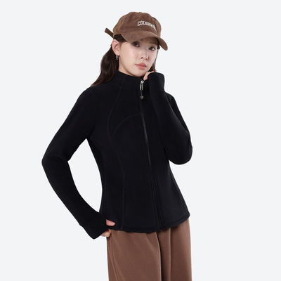 Plush Women's Slim Fit Fleece Jacket