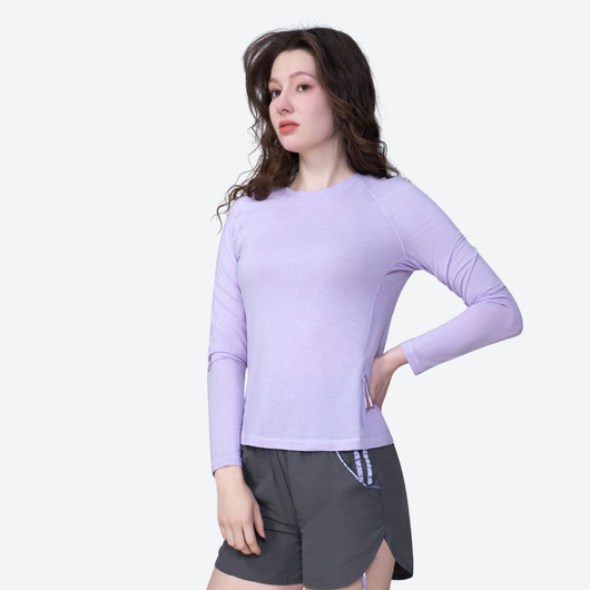 Merino Wool Quick-Dry Base Layer Top – Female