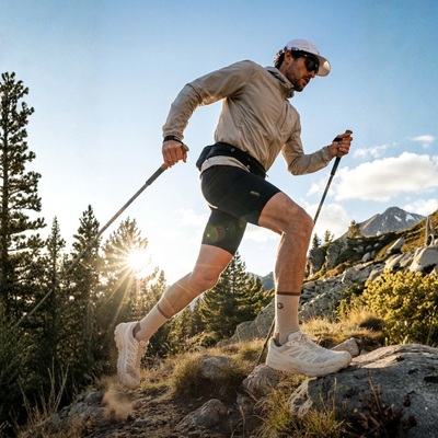 Wrap Men's Merino Wool Socks – Arch Support, Cushioned