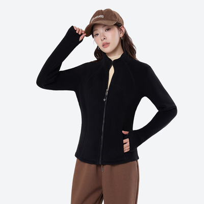 Plush Women's Slim Fit Fleece Jacket