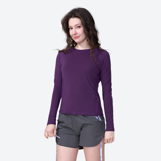 Merino Wool Quick-Dry Base Layer Top – Female