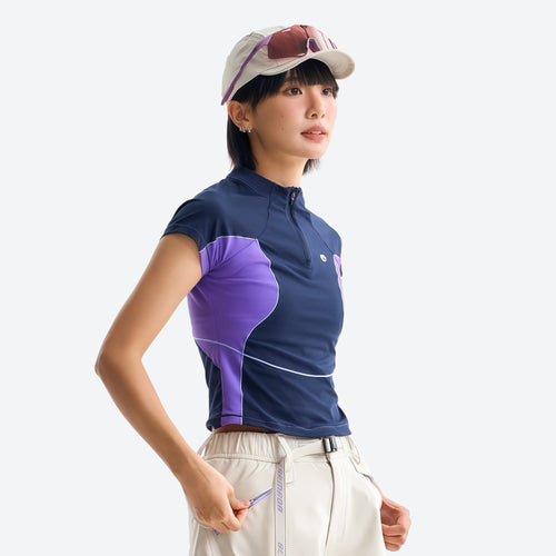 Miren Women's Quick-Dry Tee – UV Protection | Slimming Panels