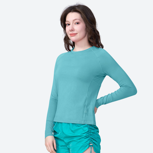 Merino Wool Quick-Dry Base Layer Top – Female