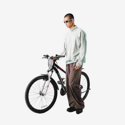 Flock BoxFleece Half-Zip Sweatshirt/Wool Sweater - Unisex