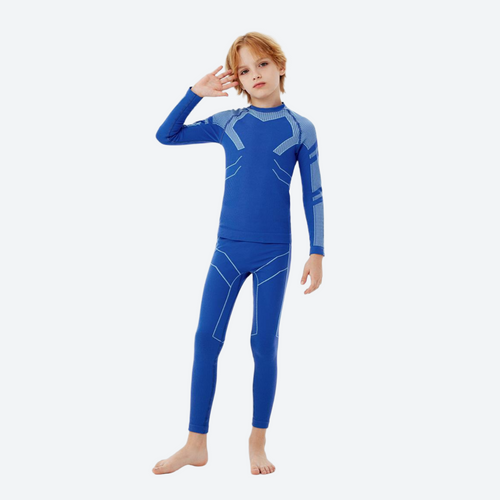 Vell Kids' Merino Wool Base Layer Suit