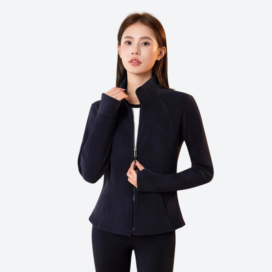 Plush Women's Slim Fit Fleece Jacket