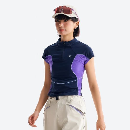 Miren Women's Quick-Dry Tee – UV Protection | Slimming Panels