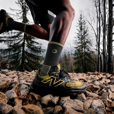 Wrap Men's Merino Wool Socks – Arch Support, Cushioned