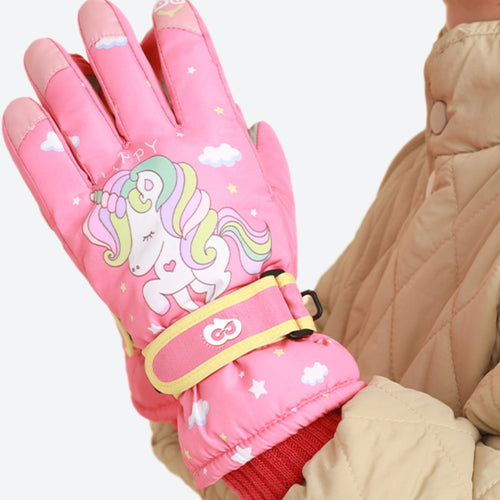 Critters Kids' Full-Finger Snow Gloves & Mittens