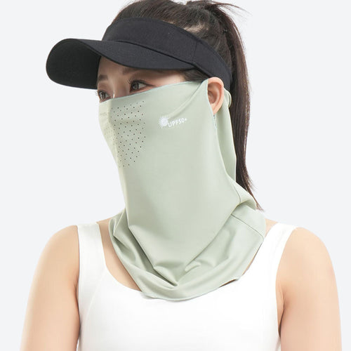 Shield Face Mask – UPF50+ Full-Spectrum｜Ice-Silk｜Breathable Mesh