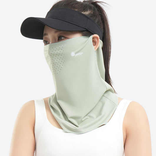 Shield Face Mask – UPF50+ Full-Spectrum｜Ice-Silk｜Breathable Mesh