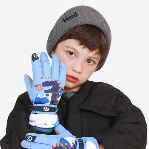 Critters Kids' Full-Finger Snow Gloves & Mittens