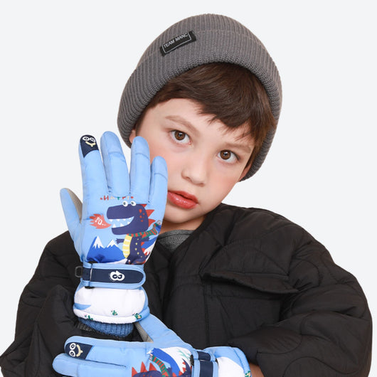 Critters Kids' Full-Finger Snow Gloves & Mittens