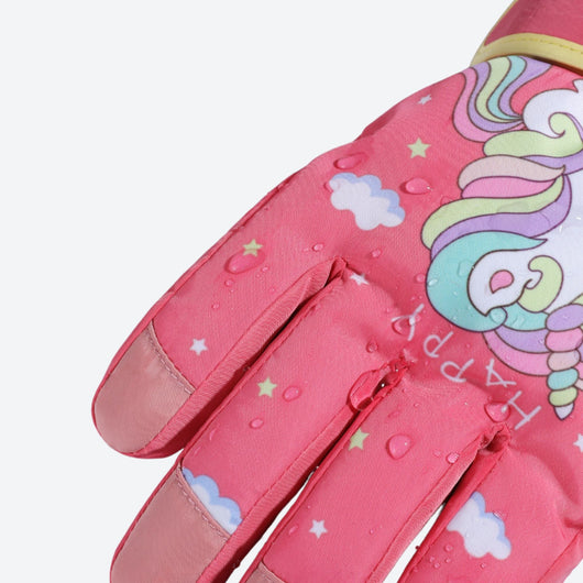 Critters Kids' Full-Finger Snow Gloves & Mittens