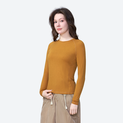 Merino Wool Quick-Dry Base Layer Top – Female