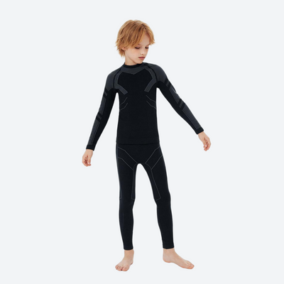 Vell Kids' Merino Wool Base Layer Suit