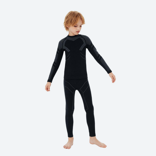 Vell Kids' Merino Wool Base Layer Suit