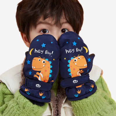 Critters Kids' Full-Finger Snow Gloves & Mittens