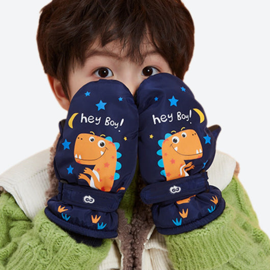 Critters Kids' Full-Finger Snow Gloves & Mittens