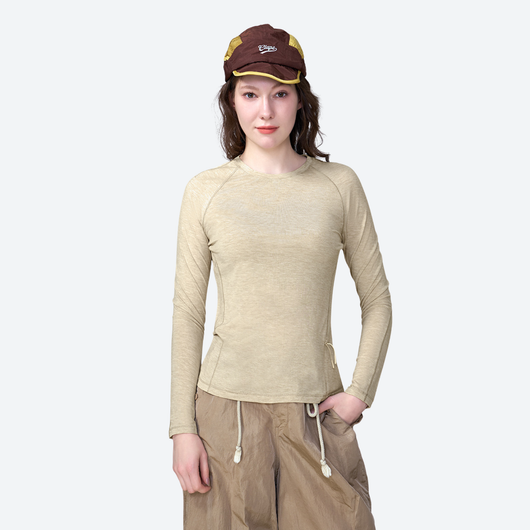 Merino Wool Quick-Dry Base Layer Top – Female