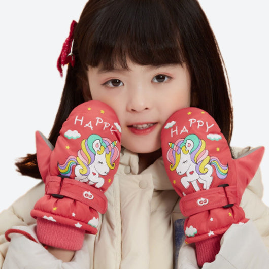 Critters Kids' Full-Finger Snow Gloves & Mittens
