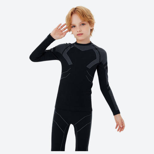 Vell Kids' Merino Wool Base Layer Suit