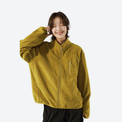 Hex Honeycomb Fleece Jacket - Unisex
