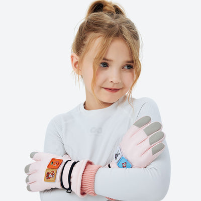 Cosmo Kids' Full-Finger Snow Gloves
