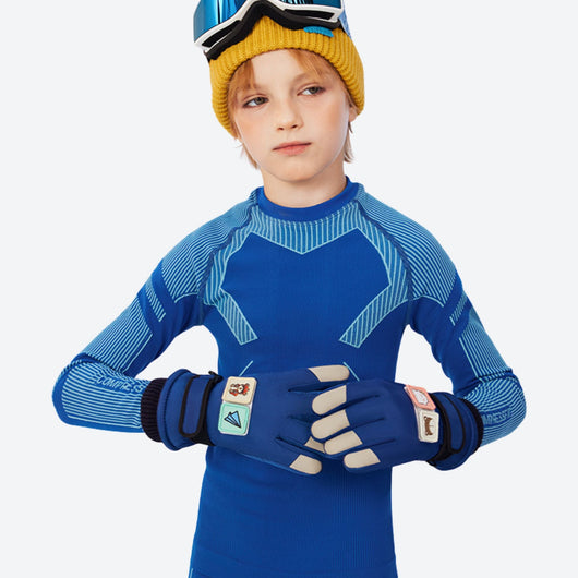 Cosmo Kids' Full-Finger Snow Gloves