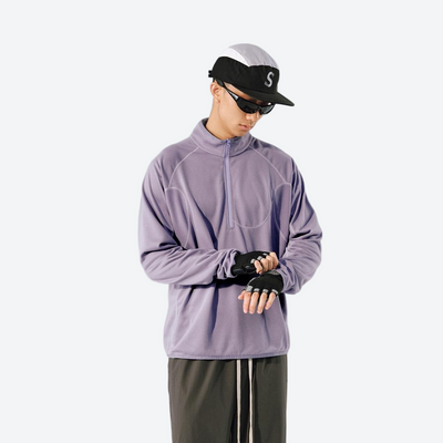 Flock BoxFleece Half-Zip Sweatshirt/Wool Sweater - Unisex