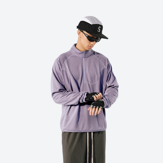 Flock BoxFleece Half-Zip Sweatshirt/Wool Sweater - Unisex