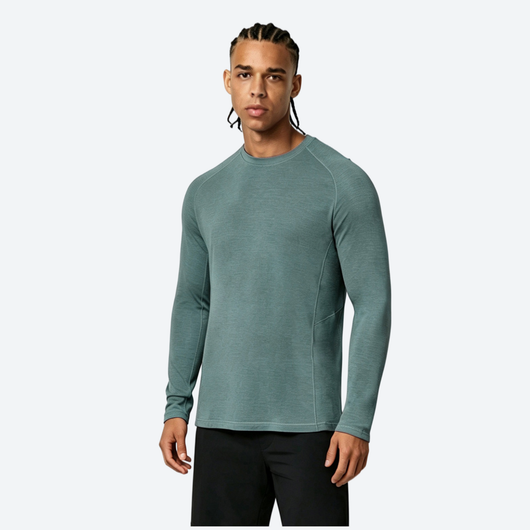 Merino Wool Quick-Dry Base Layer Top – Male