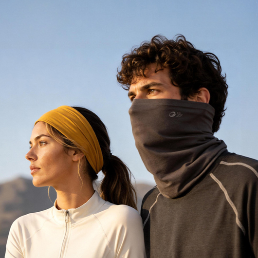 Merino Wool Multifunctional Facemask - 3A Antibacterial