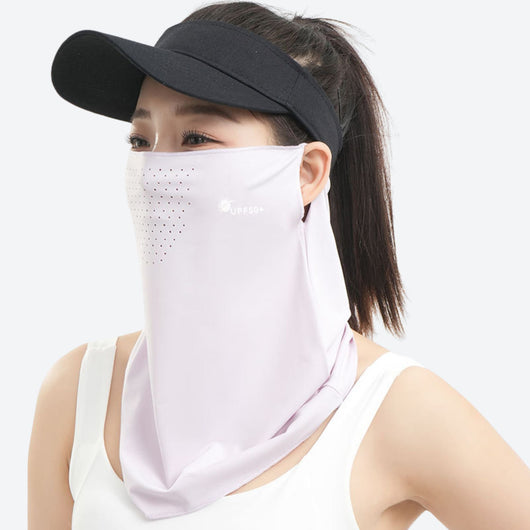 Shield Face Mask – UPF50+ Full-Spectrum｜Ice-Silk｜Breathable Mesh