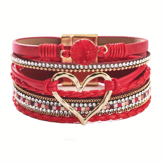 Bohemian Multi-Layer Leather Bracelet