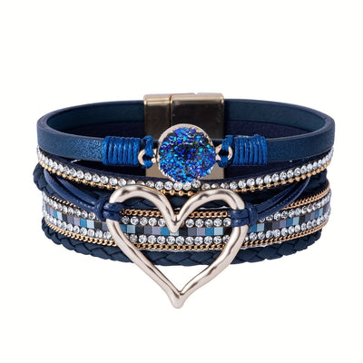 Bohemian Multi-Layer Leather Bracelet