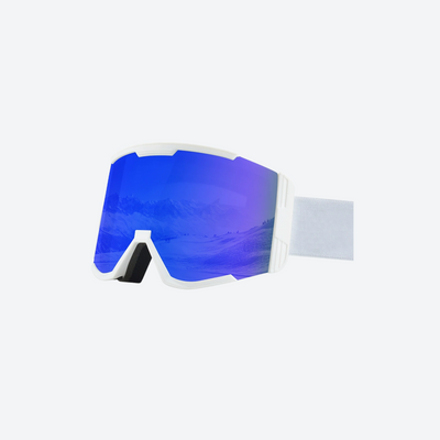 Aurora White Cylindrical Goggles