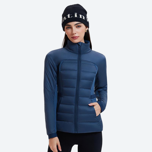 Vertinex Women's Lightweight Goose-Filled Down Jacket