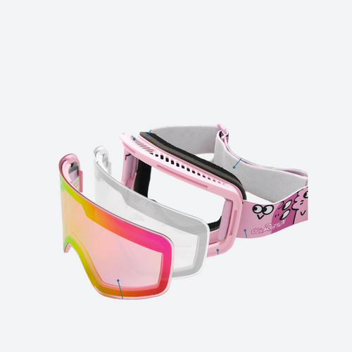 Aurora Kids' Cartoon Cylindrical Goggles