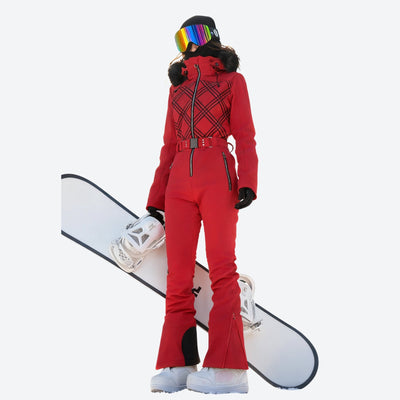Sleek Women's 3L One-piece Snow Suit