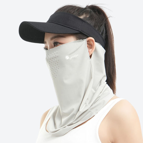 Shield Face Mask – UPF50+ Full-Spectrum｜Ice-Silk｜Breathable Mesh