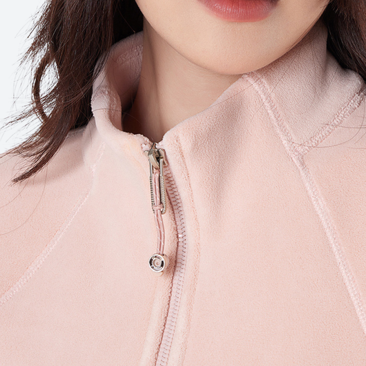 Plush Women's Slim Fit Fleece Jacket