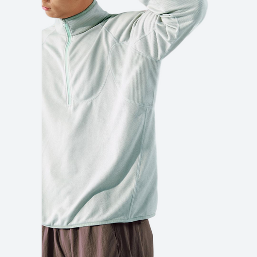 Flock BoxFleece Half-Zip Sweatshirt/Wool Sweater - Unisex